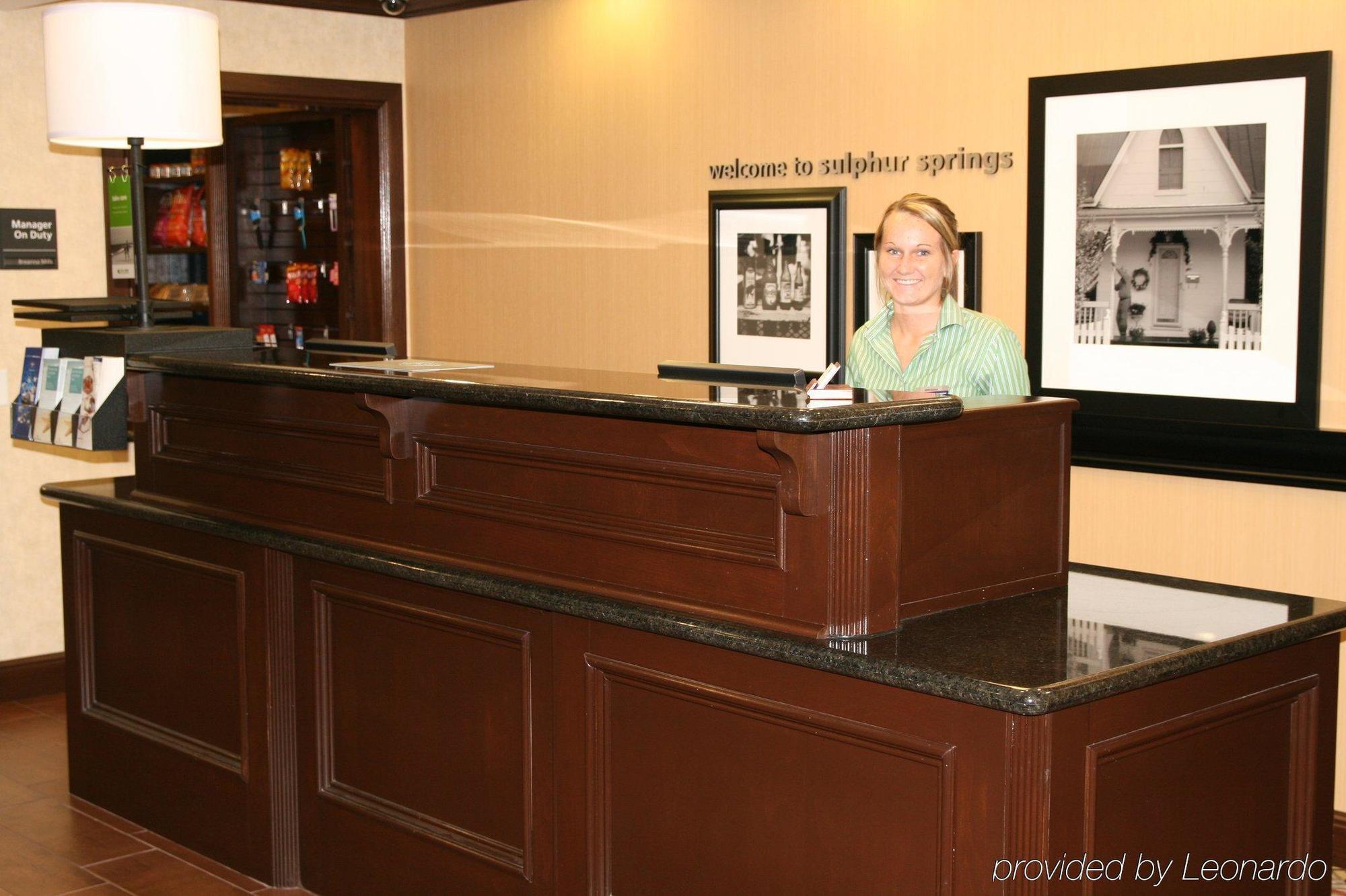 Hampton Inn Sulphur Springs Inreriör bild